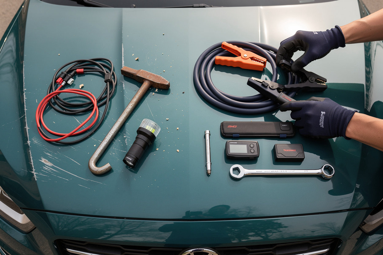 Koehler Rescue Services LLC professional technician providing expert emergency roadside assistance to stranded driver